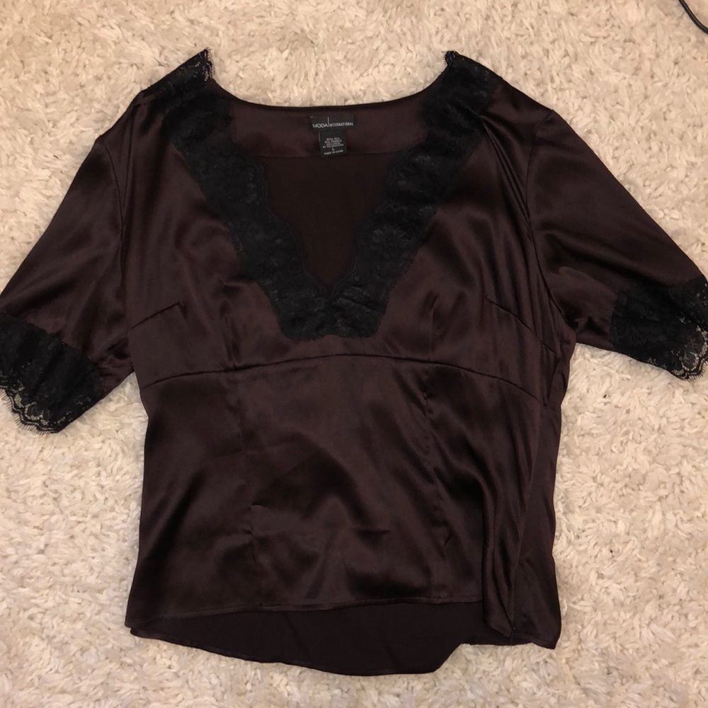 Sexy Silk Shirt